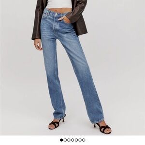 Cynthia straight leg jeans!